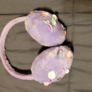 2 for 10 sale!  Purple earmuffs